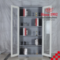 Customized full height steel metal file cabinets personal filing cupboard with swing door